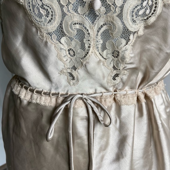 SOLD VINTAGE DIOR Lingerie Romper lace Slip - Picture 4 of 10